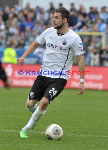 2. Bundesliga SV Sandhausen - TSV 1860 München Hardtwaldstadion Sandhausen 01.03.2014 (© Kraichgausport / Loerz)